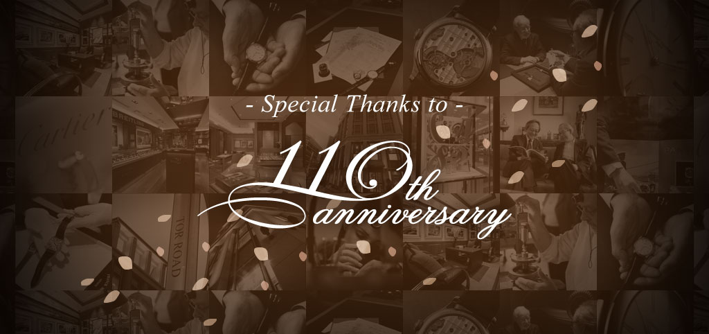 Special Thanks to 110th anniversary