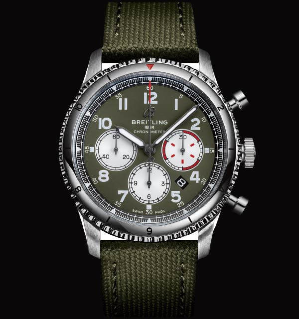 AVIATOR 8 B01 CHRONOGRAPH 43 CURTISS WARHAWK