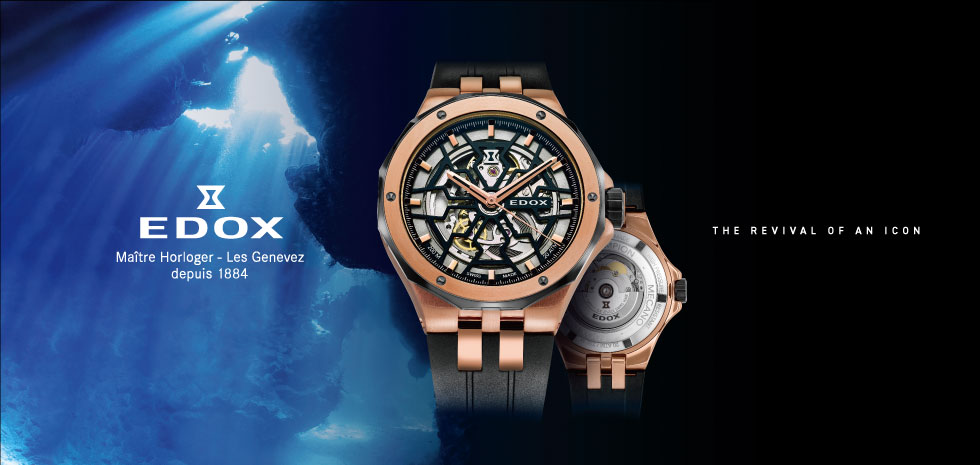 EDOX THE REVIVAL OF AN ICON