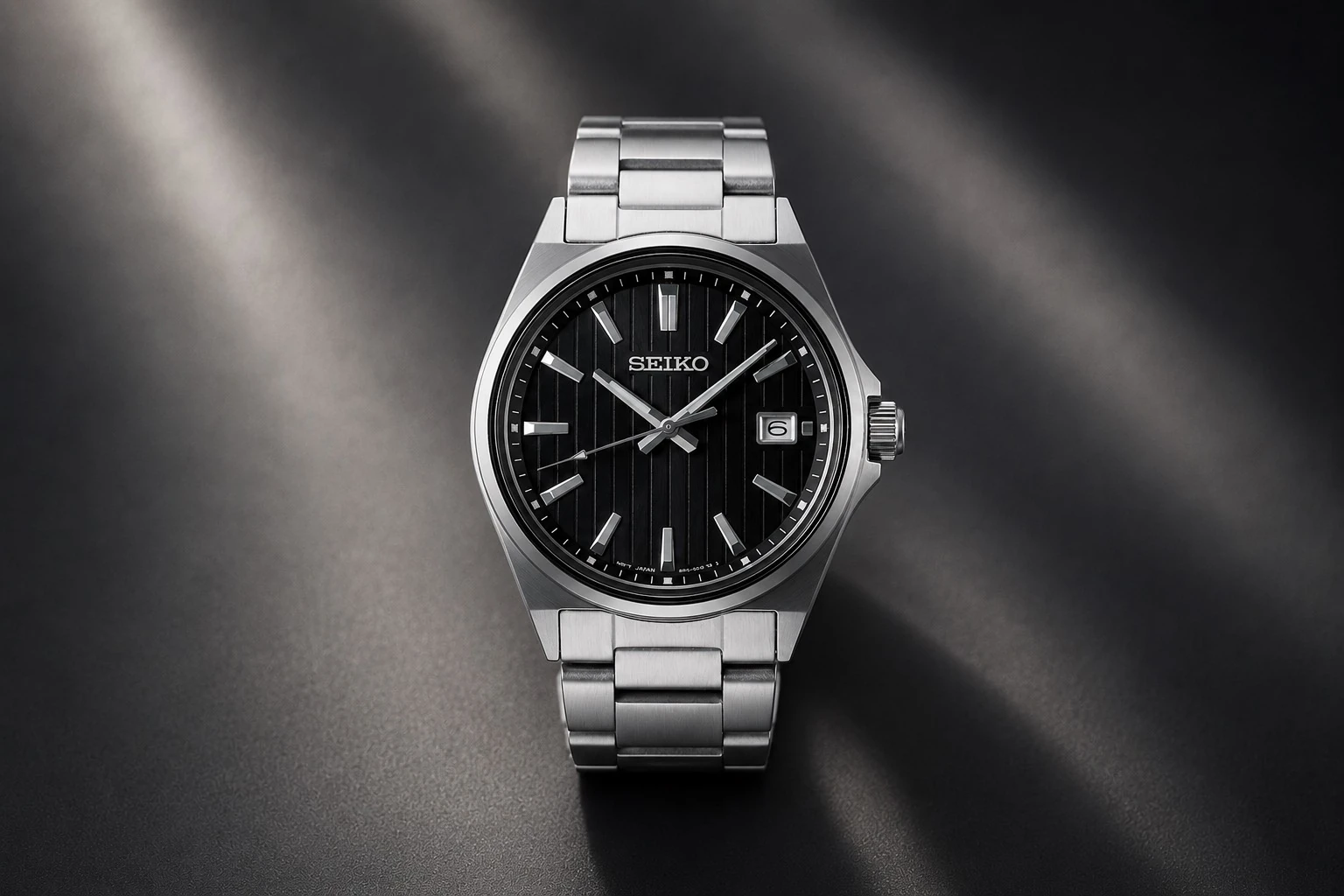 メタルブレスレットのSEIKOウォッチの製作イメージ