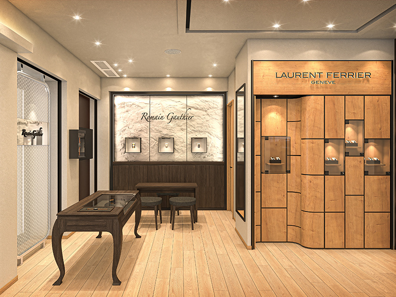 ローマン・ゴティエ（ROMAIN GAUTHIER）、ローラン・フェリエ（LAURENT FERRIER）コーナー リニューアルオープン｜トアロード本店2階