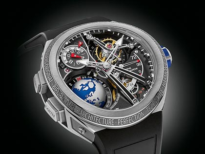 GREUBEL FORSEY 2019 発表作、防水性能を備えた『GMT スポーツ』