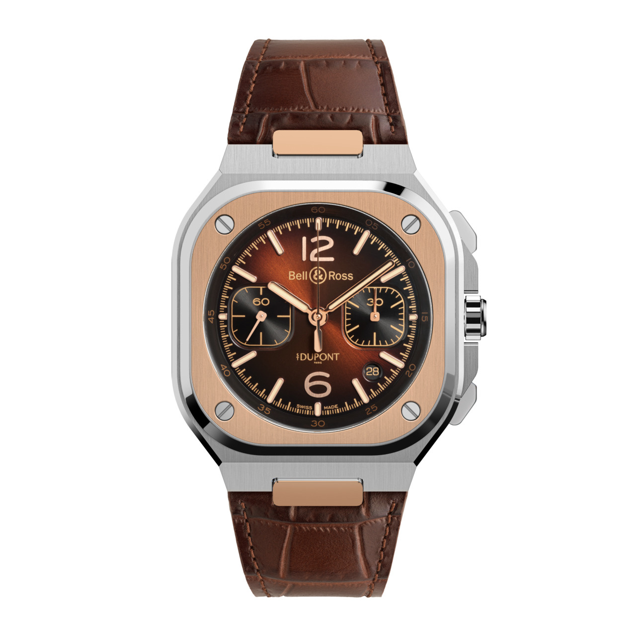 Bell & Ross BR-05 クロノ S.T. デュポン BR05C-STD-STPG/SCA
