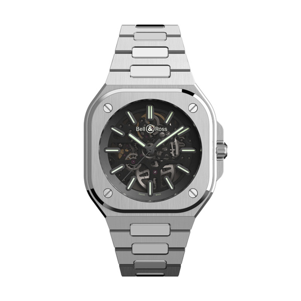 Bell & Ross BR-05 スケルトン ナイトラム BR05A-BL-SK-ST/SST