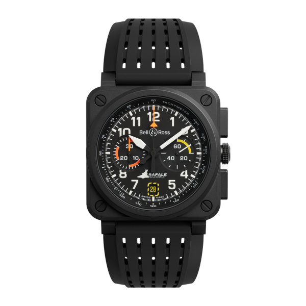 Bell & Ross BR-03 クロノ ディスプレイ ラファール・ソロ・ディスプレイ BR0394-RSD-CE/SRB