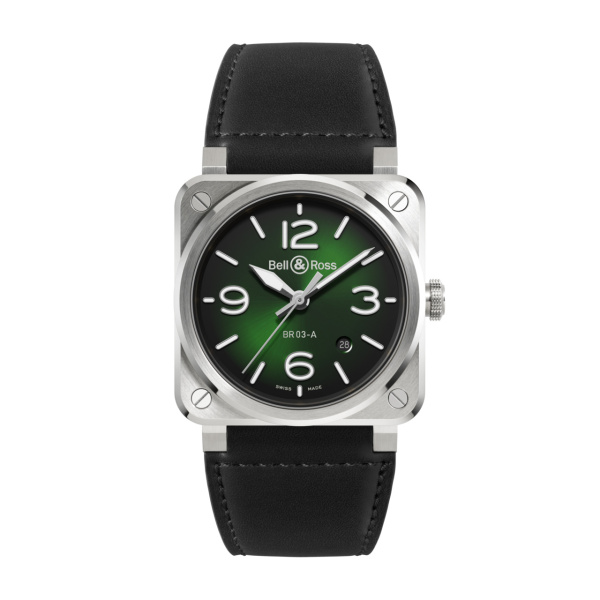 BR-03 グリーン スチール BY Bell & Ross BR-03 グリーン スチール ベル＆ロス