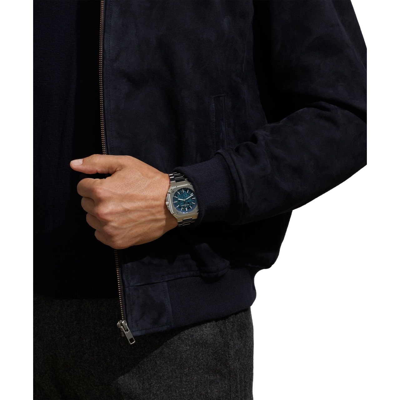Bell & Ross BR-05 スケルトン ブルー BR05A-BLU-SKST/SST