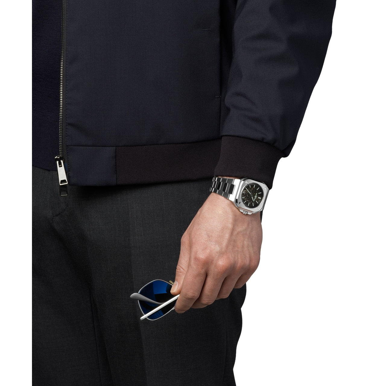 Bell & Ross BR-05 スケルトン ナイトラム BR05A-BL-SK-ST/SST