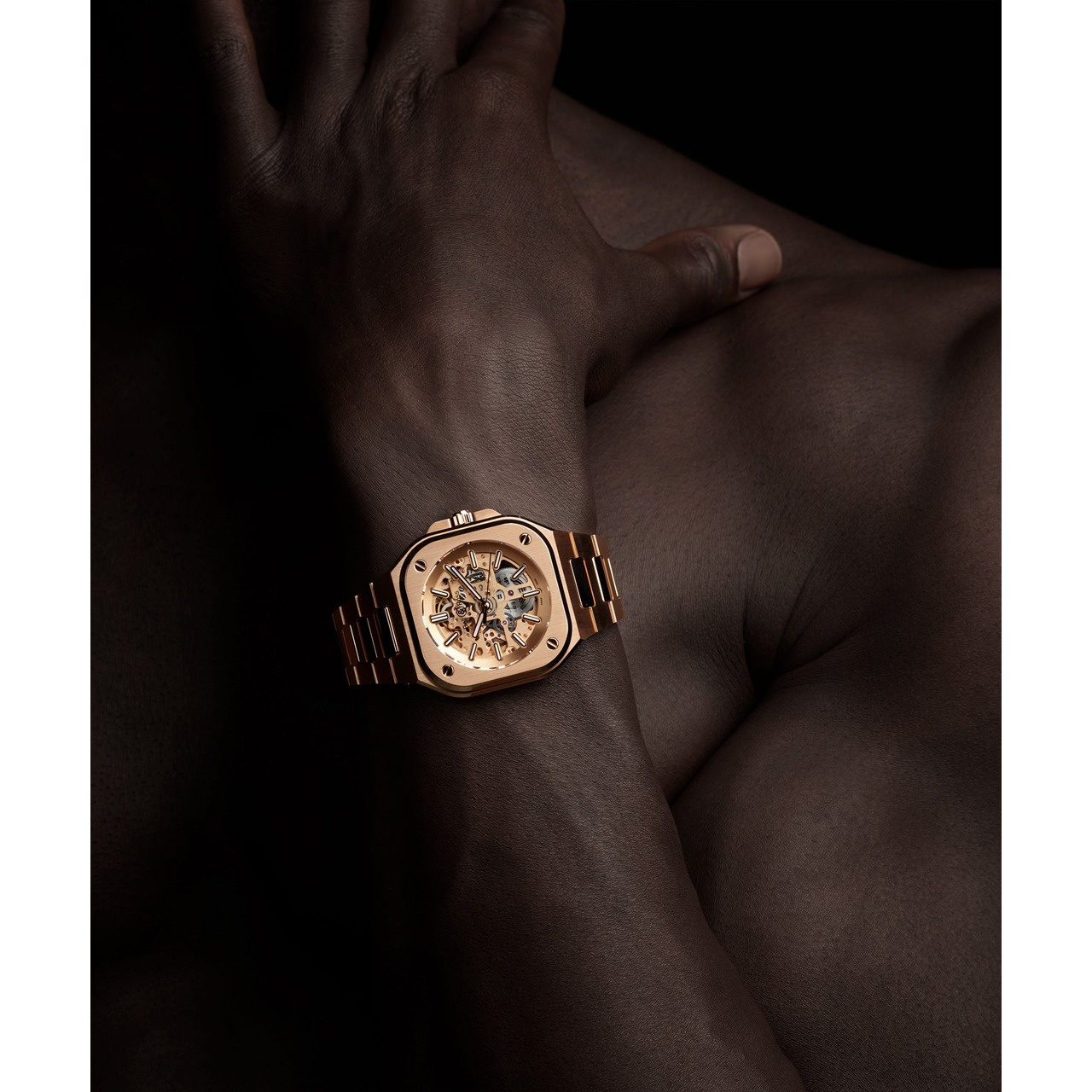 Bell & Ross BR-05 スケルトン ゴールド BR05A-PG-SK-PG/SPG