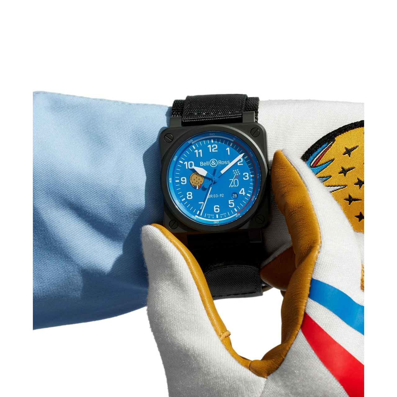 Bell & Ross BR-03 パトルイユ・ド・フランス 70th アニバーサリー BR0392-PAF7-CE/SCA