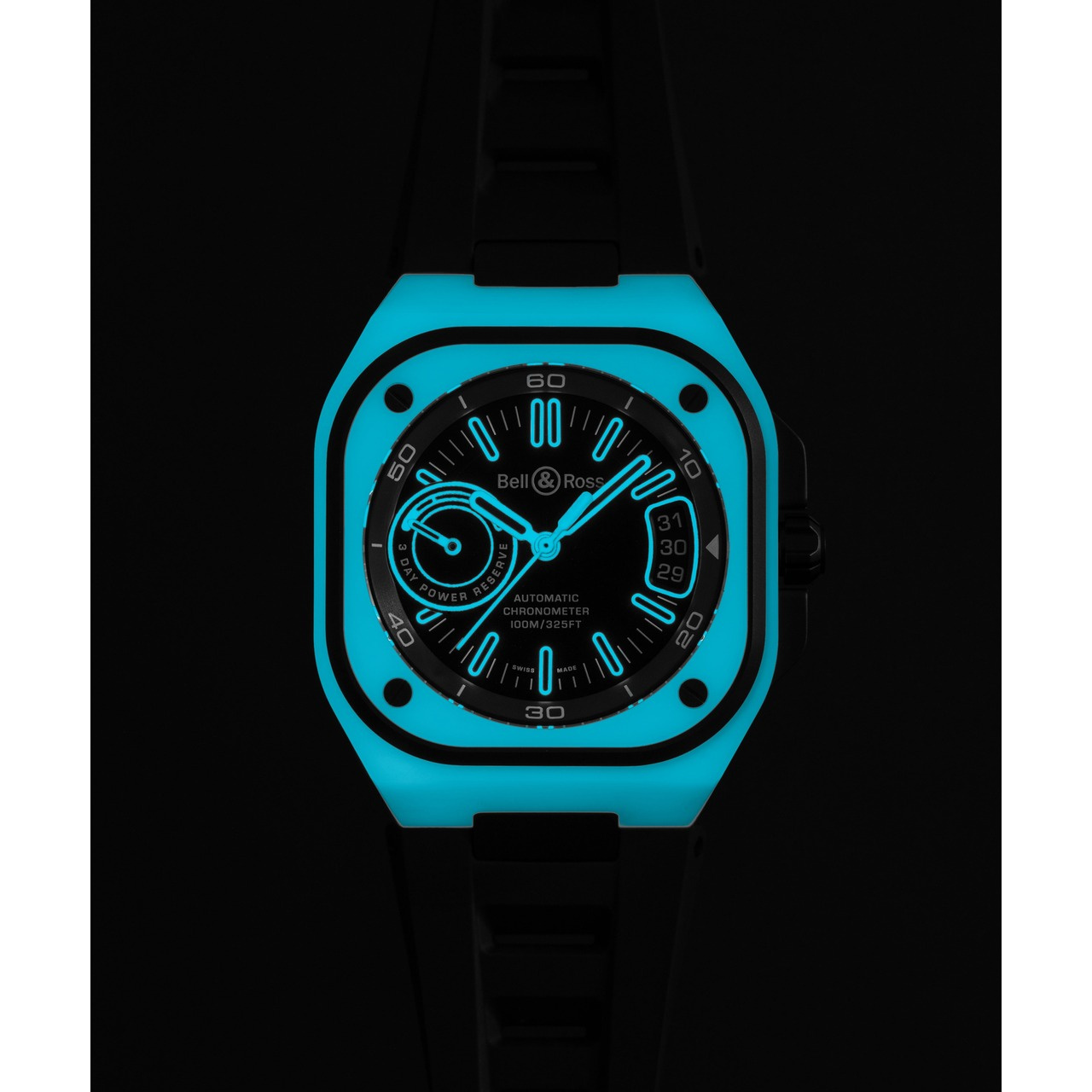 Bell & Ross BR-X5 ブルー ラム BRX5R-BLUM-TC/SRB