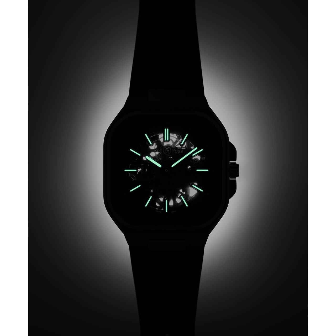 Bell & Ross BR-05 スケルトン ナイトラム BR05A-BL-SK-ST/SRB