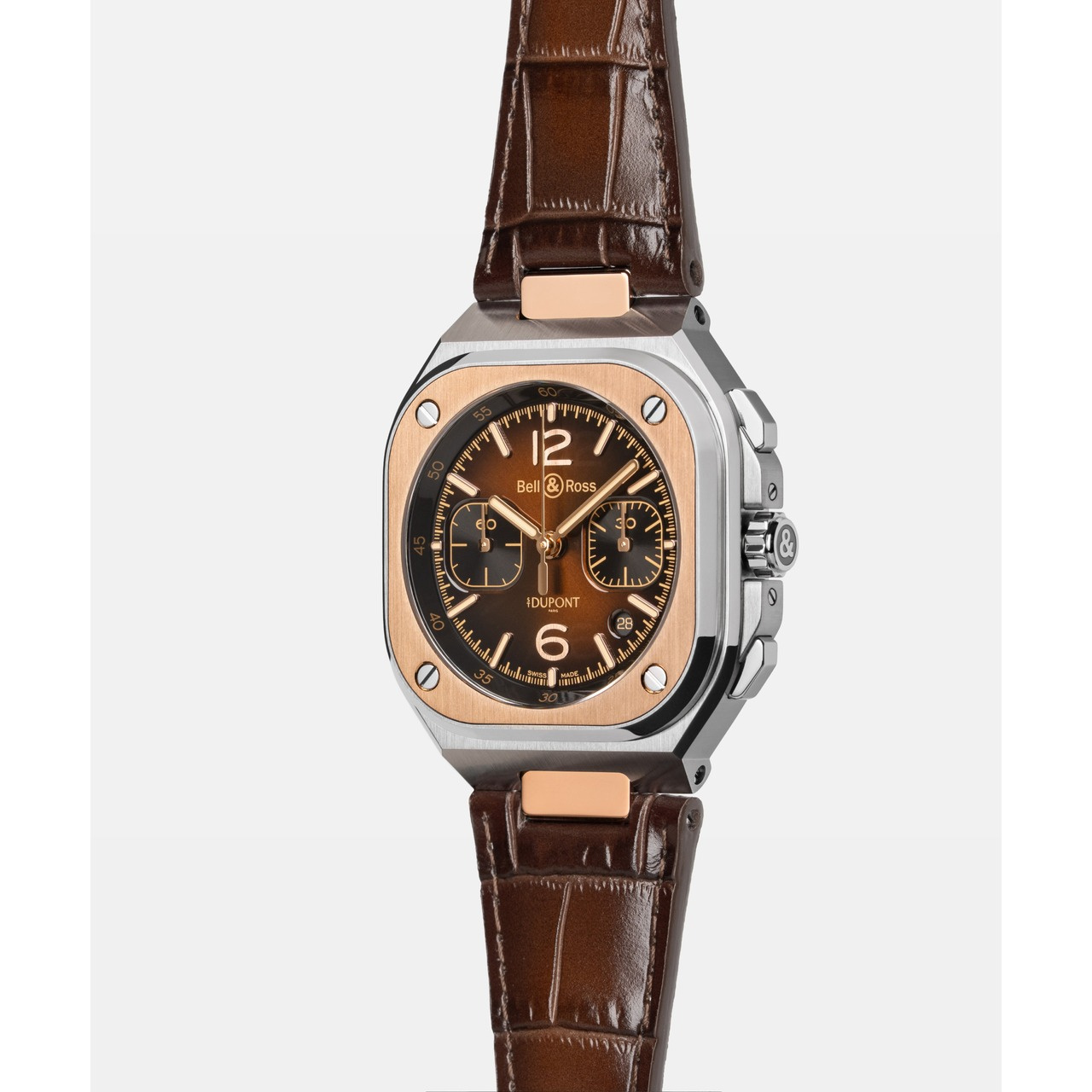 Bell & Ross BR-05 クロノ S.T. デュポン BR05C-STD-STPG/SCA