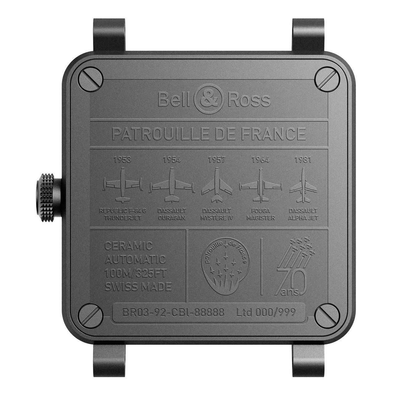 Bell & Ross BR-03 パトルイユ・ド・フランス 70th アニバーサリー BR0392-PAF7-CE/SCA