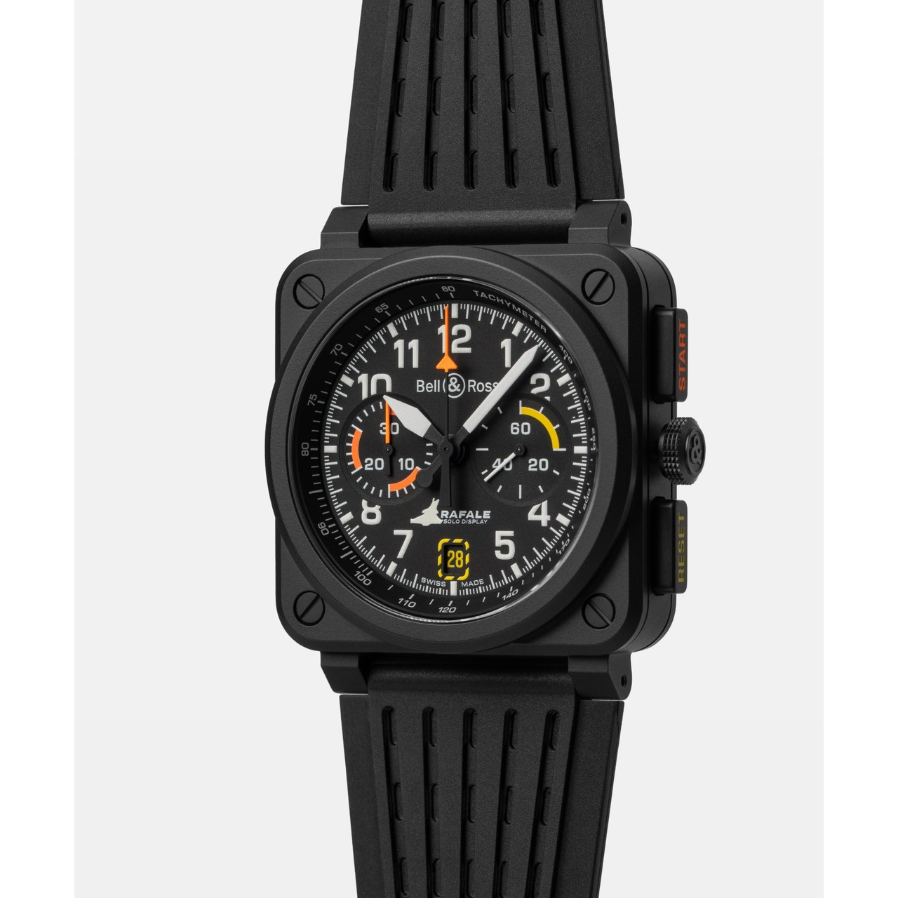 Bell & Ross BR-03 クロノ ディスプレイ ラファール・ソロ・ディスプレイ BR0394-RSD-CE/SRB