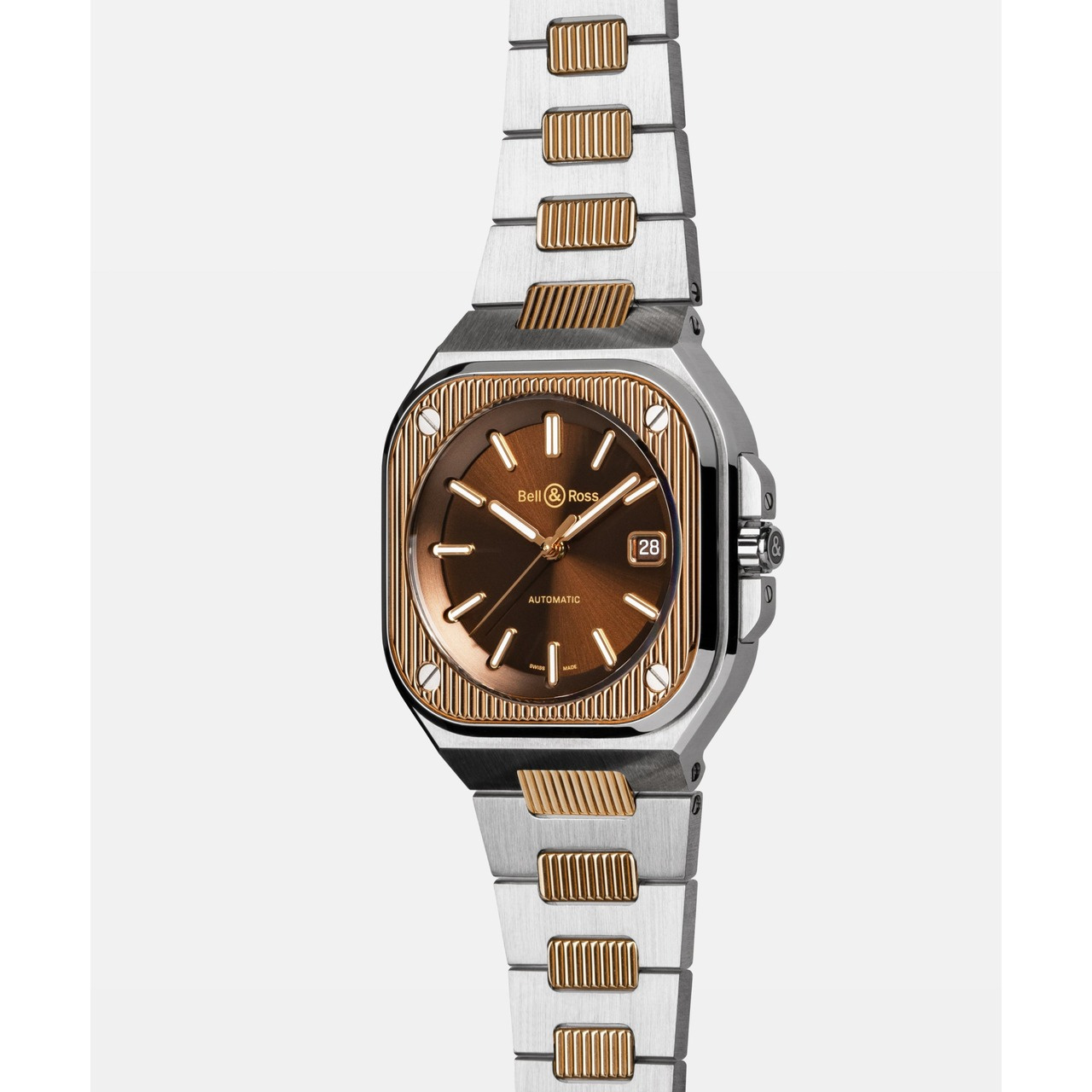 Bell & Ross BR-05 アートライン スチール&ゴールド BR05A-EL-GLST/SSG