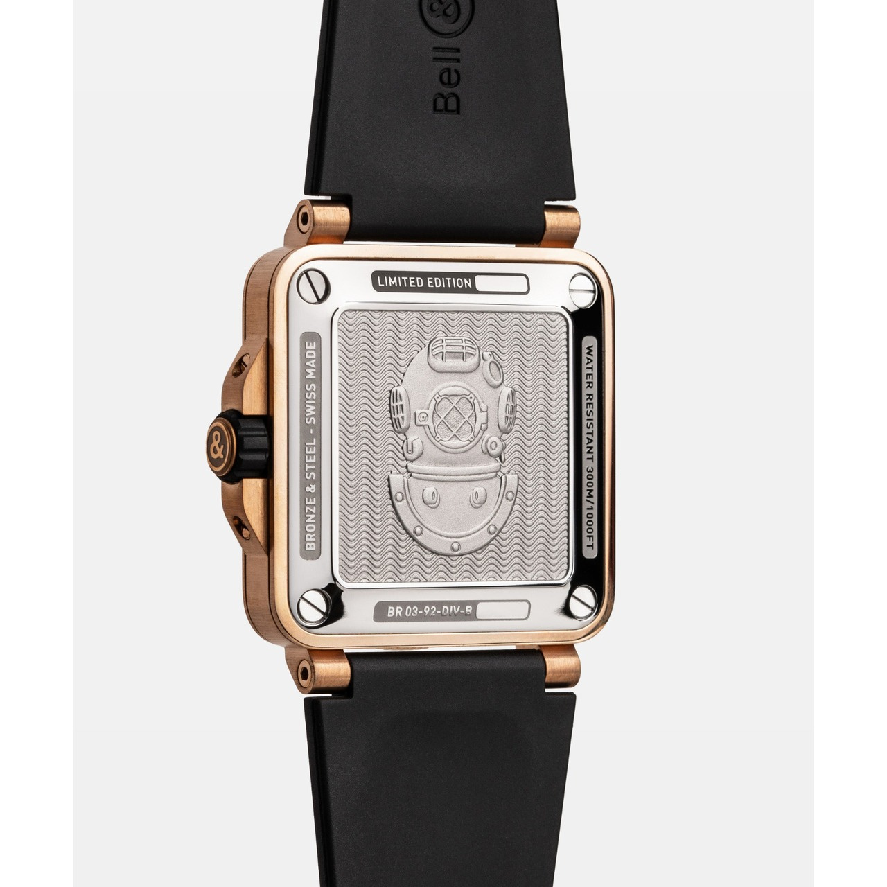 Bell & Ross BR-03 ダイバー ブラック&グリーン ブロンズ BR0392-D-LT-BR/SRB