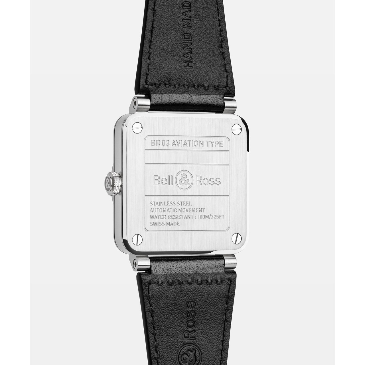 Bell & Ross BR-03 グリーン スチール BR03A-GN-ST/SCA