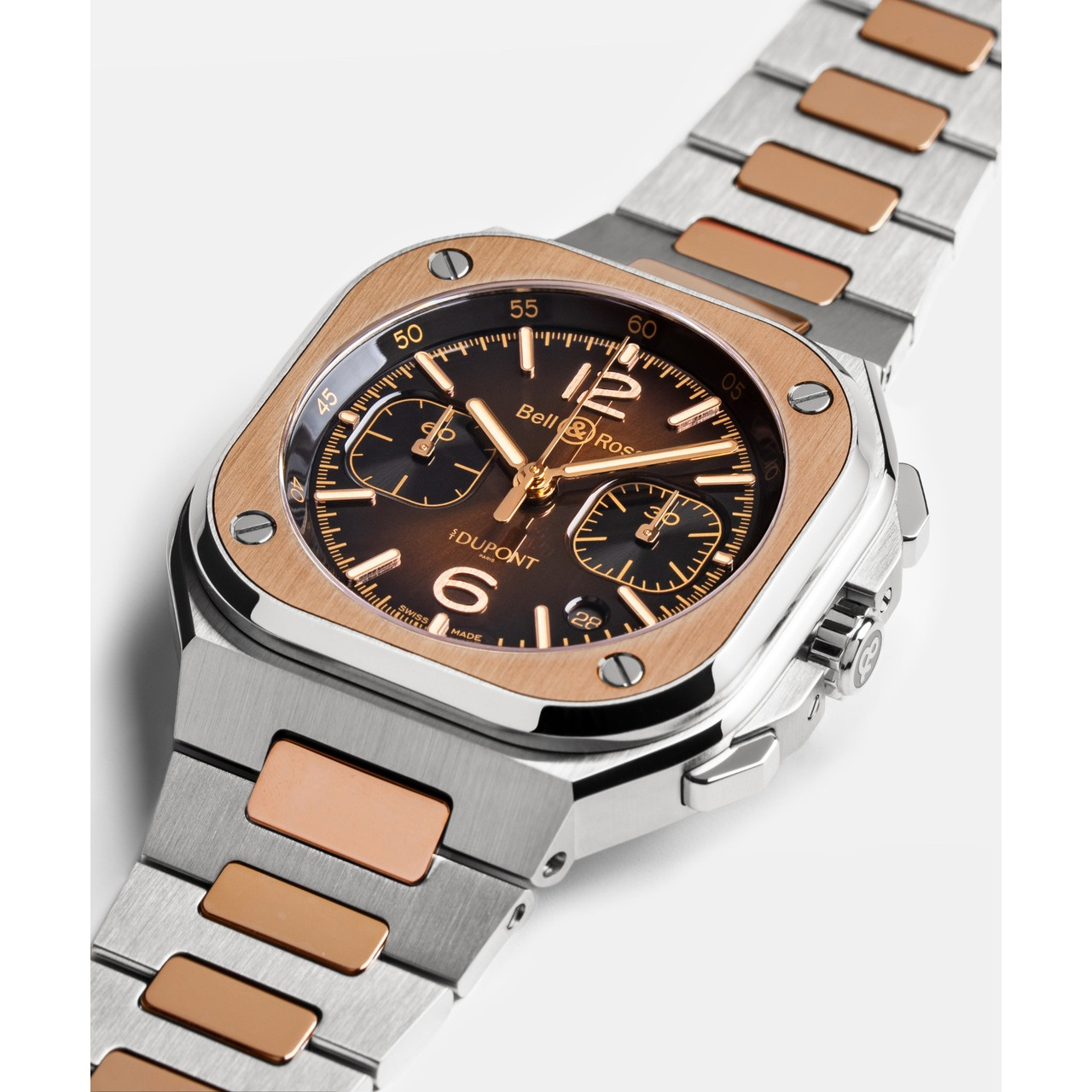 Bell & Ross BR-05 クロノ S.T. デュポン BR05C-STD-STPG/SSG