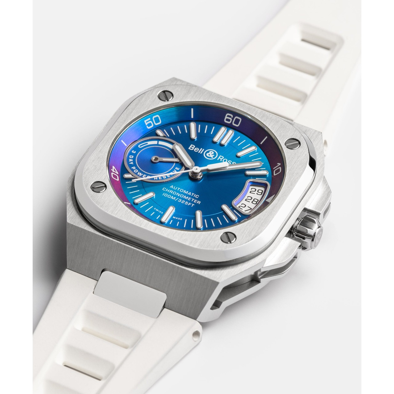Bell & Ross BR-X5 イリデセント BRX5R-IRS-ST/SRB