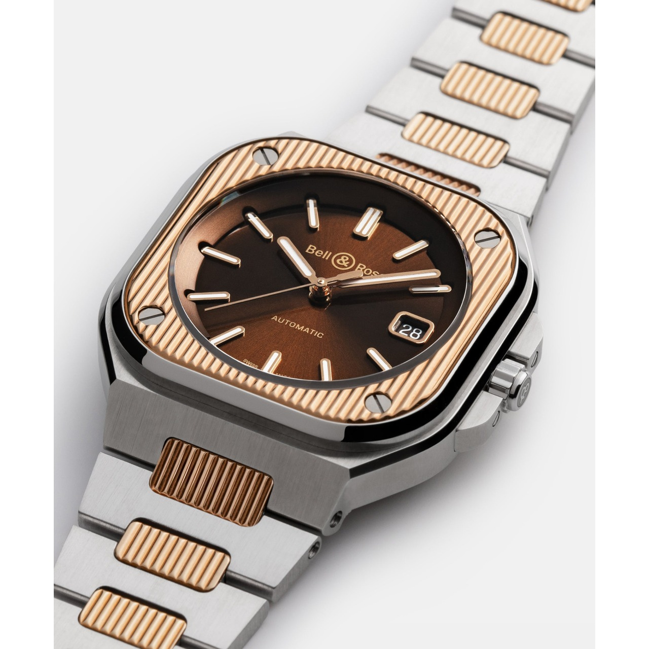 Bell & Ross BR-05 アートライン スチール&ゴールド BR05A-EL-GLST/SSG