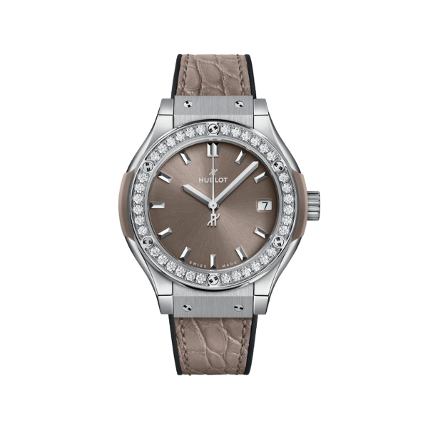 クラシック・フュージョン チタニウムトープ ダイヤモンド BY HUBLOT クラシック・フュージョン チタニウムトープ ダイヤモンド ウブロ