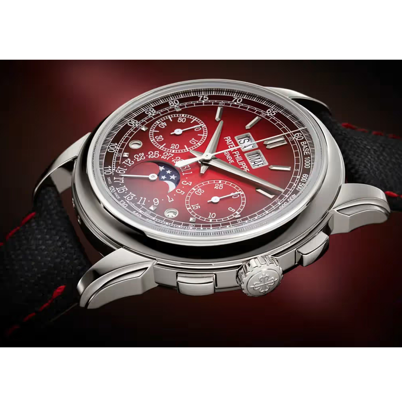 PATEK PHILIPPE クロノグラフ,永久カレンダー 5270P-017