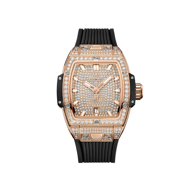 HUBLOT スピリット オブ ビッグ・バン キングゴールド フルパヴェ 682.OX.9000.RX.1604
