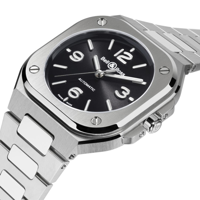 Bell & Ross BR-05 36 mm ブラック スティール BR05A-S-BL-ST/SST