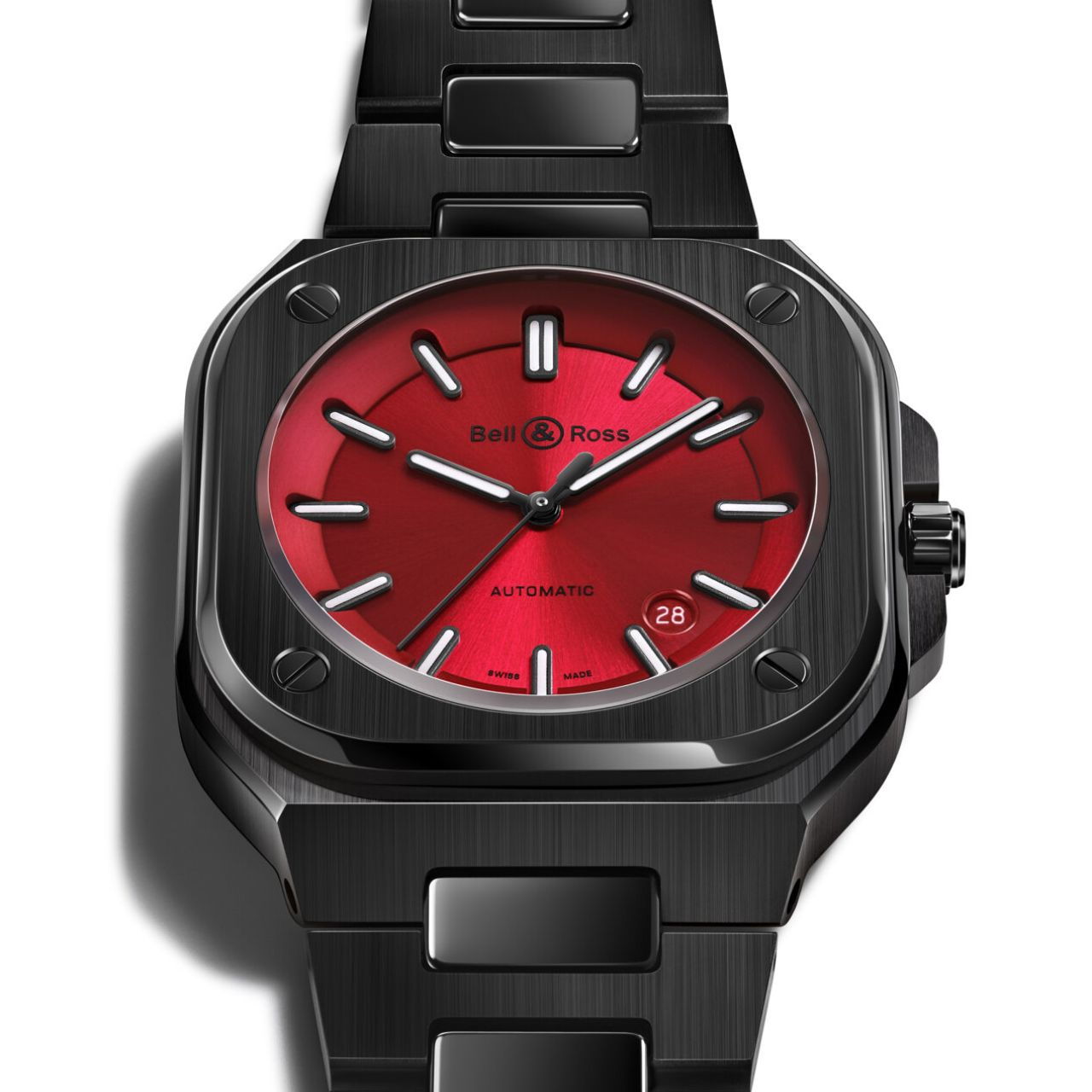 Bell & Ross BR-05 レッド ブラック セラミック BR05A-RED-CE/SCE