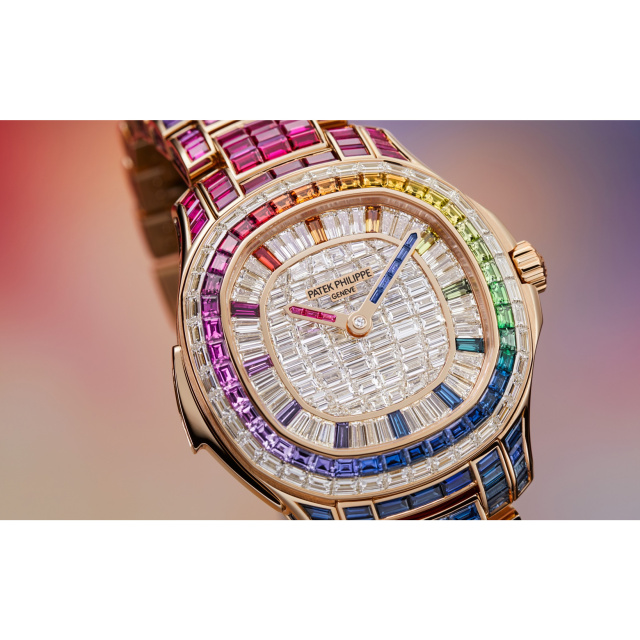 PATEK PHILIPPE アクアノート・ルーチェ《レインボー》ミニットリピーター, ハイジュエリー 5260/1455R-001