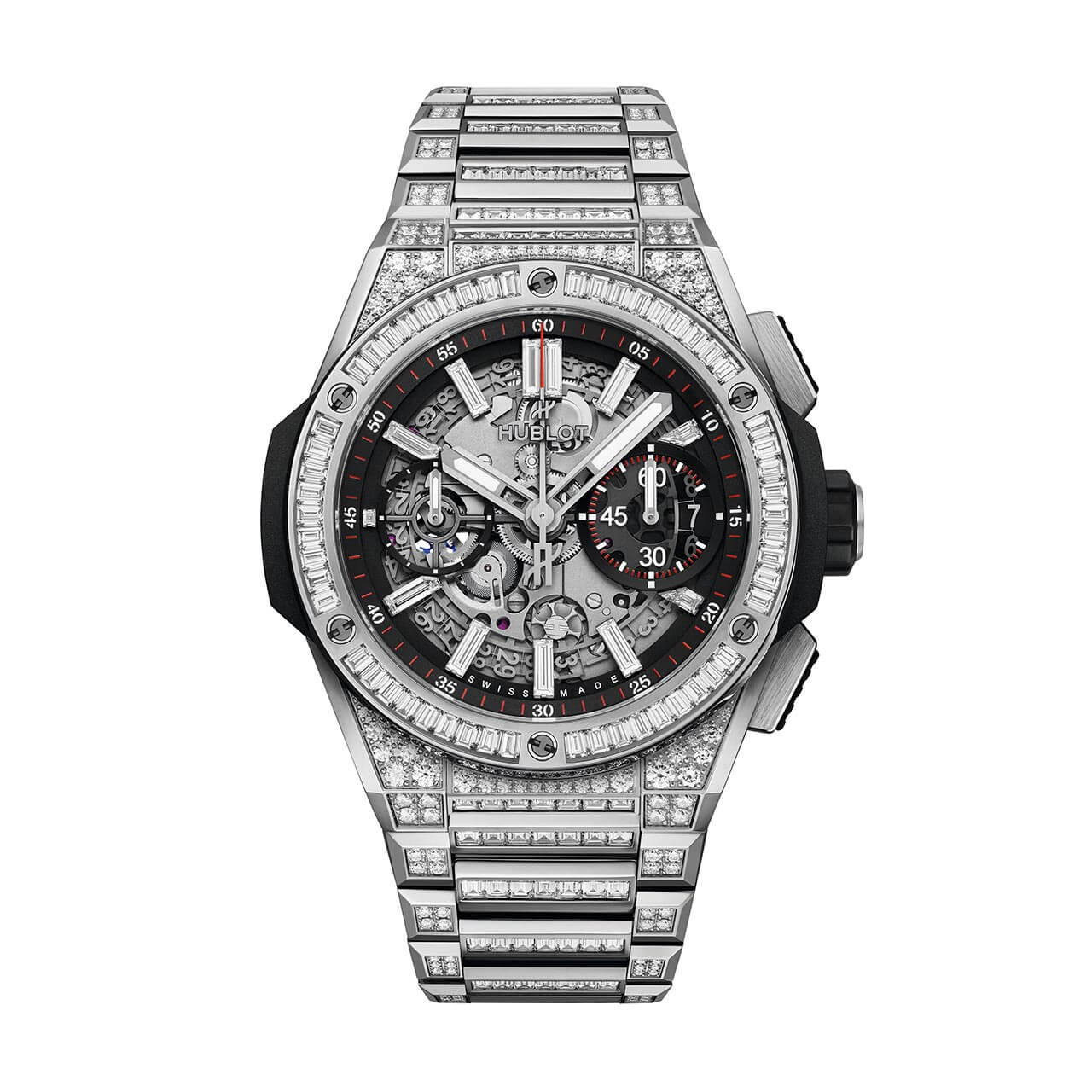 HUBLOT ビッグ・バン インテグレーテッド チタニウム ジュエリー 451.NX.1170.NX.9804