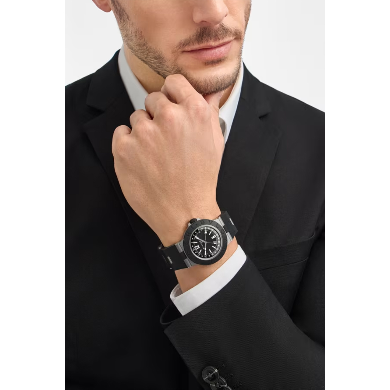 BVLGARI ブルガリ チタニオ GMT ウォッチ 104300