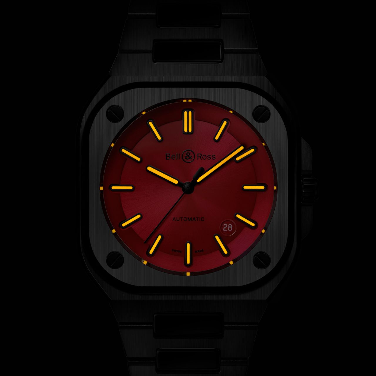 Bell & Ross BR-05 レッド ブラック セラミック BR05A-RED-CE/SCE