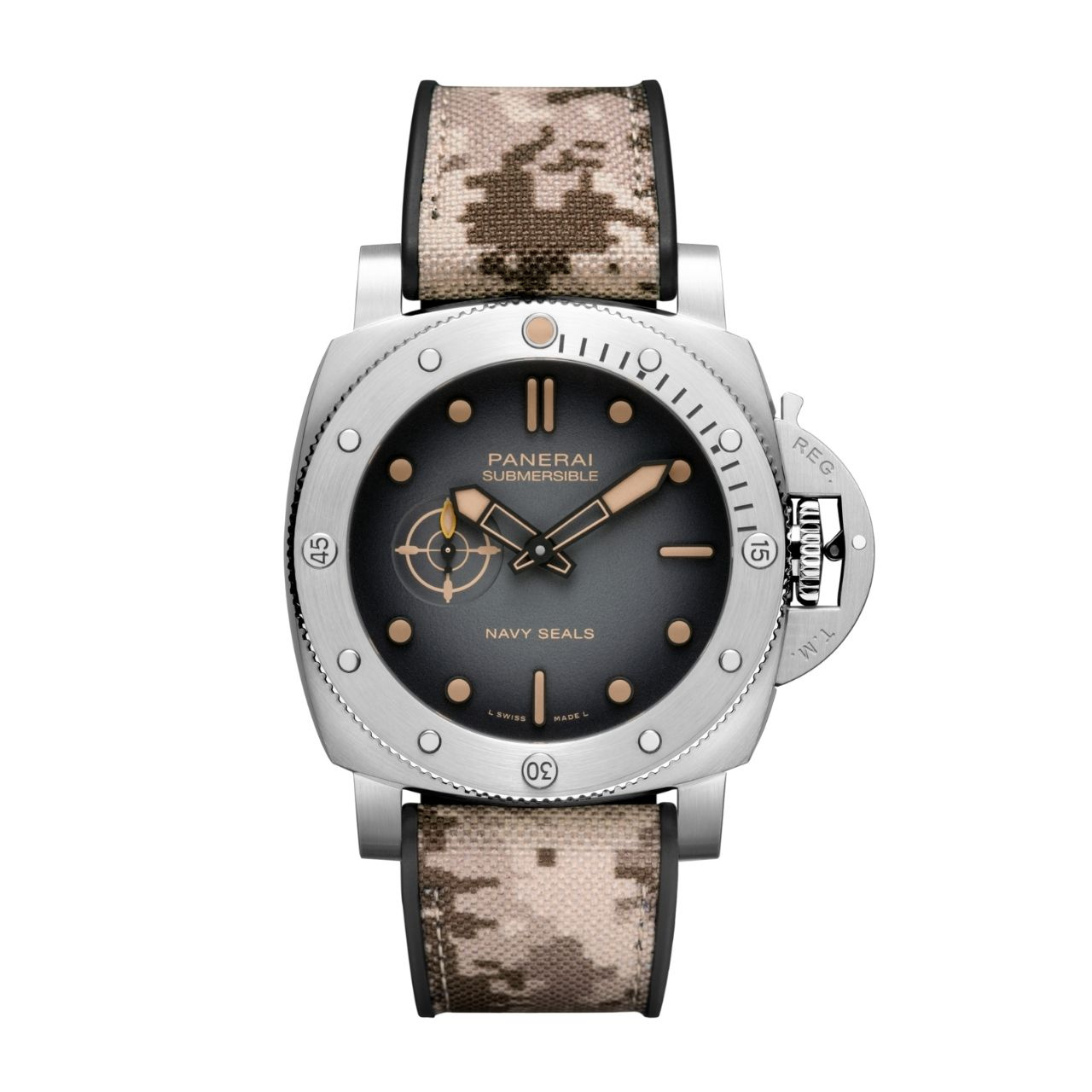 PANERAI サブマーシブル クアランタクアトロ ネイビーシールズ PAM01518