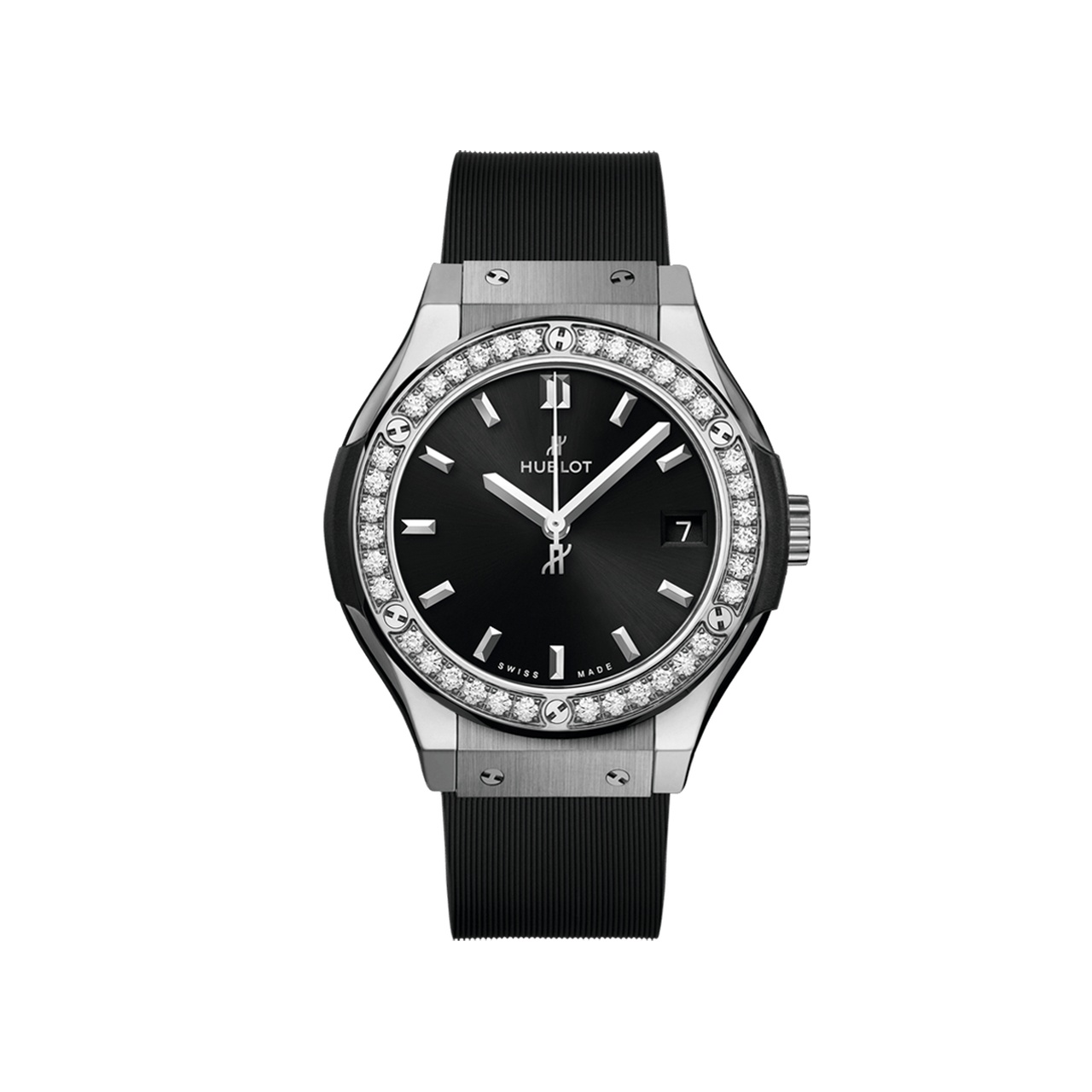 クラシック・フュージョン チタニウム ダイヤモンド 33mm BY HUBLOT クラシック・フュージョン チタニウム ダイヤモンド 33mm バイ ウブロ