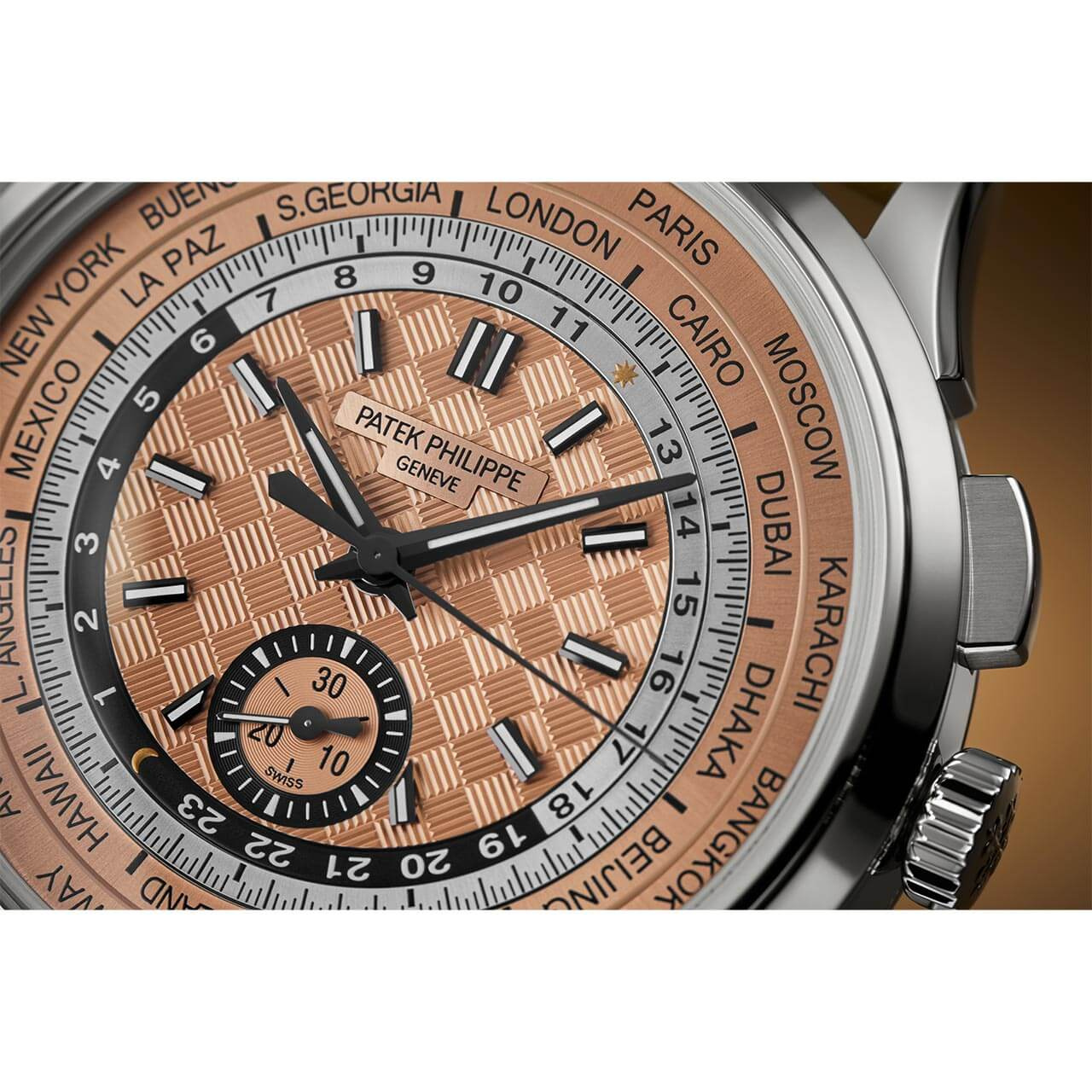 ワールドタイム, フライバック・クロノグラフ 5935A-001｜PATEK PHILIPPE - パテック フィリップ｜ウォッチ｜神戸三宮  正規時計宝飾店カミネ｜神戸三宮 正規時計宝飾店カミネ