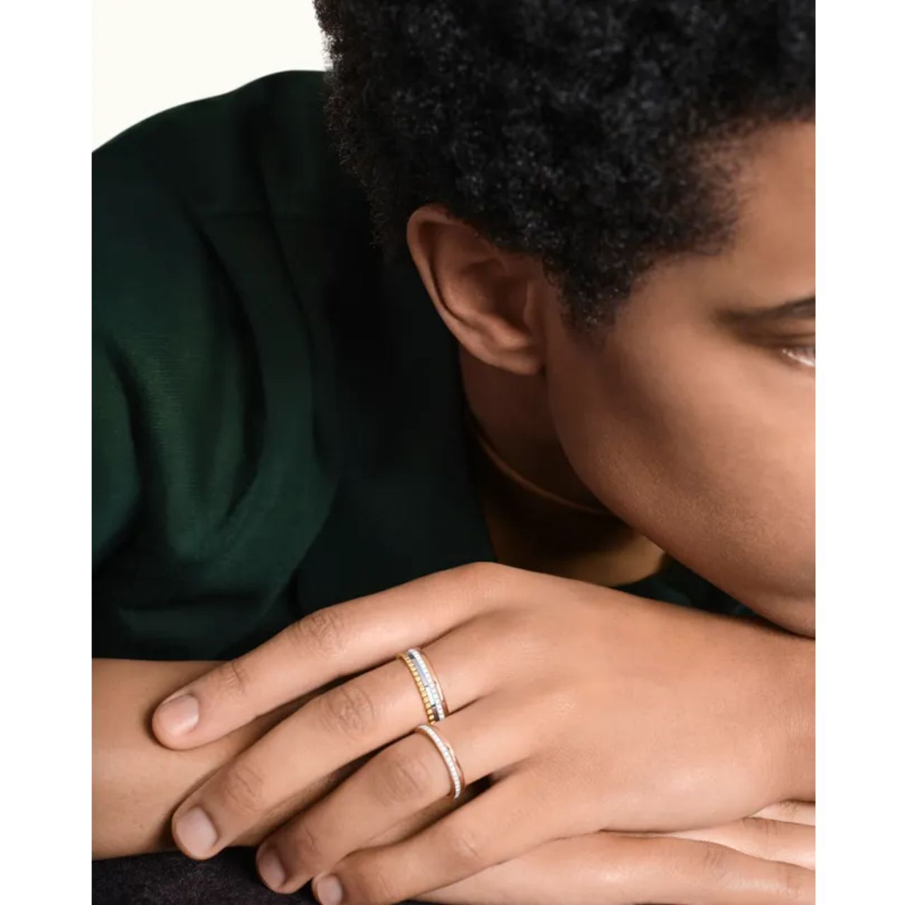 BOUCHERON キャトル ホワイト リング JRG01596