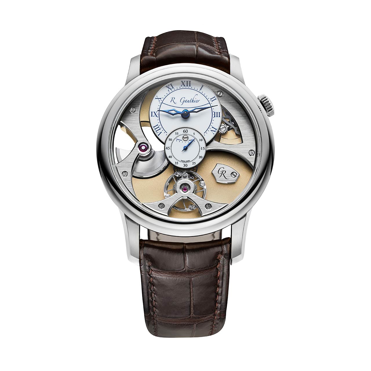 ROMAIN GAUTHIER インサイト・マイクロローター ホワイトゴールド-MON00360 MON00360