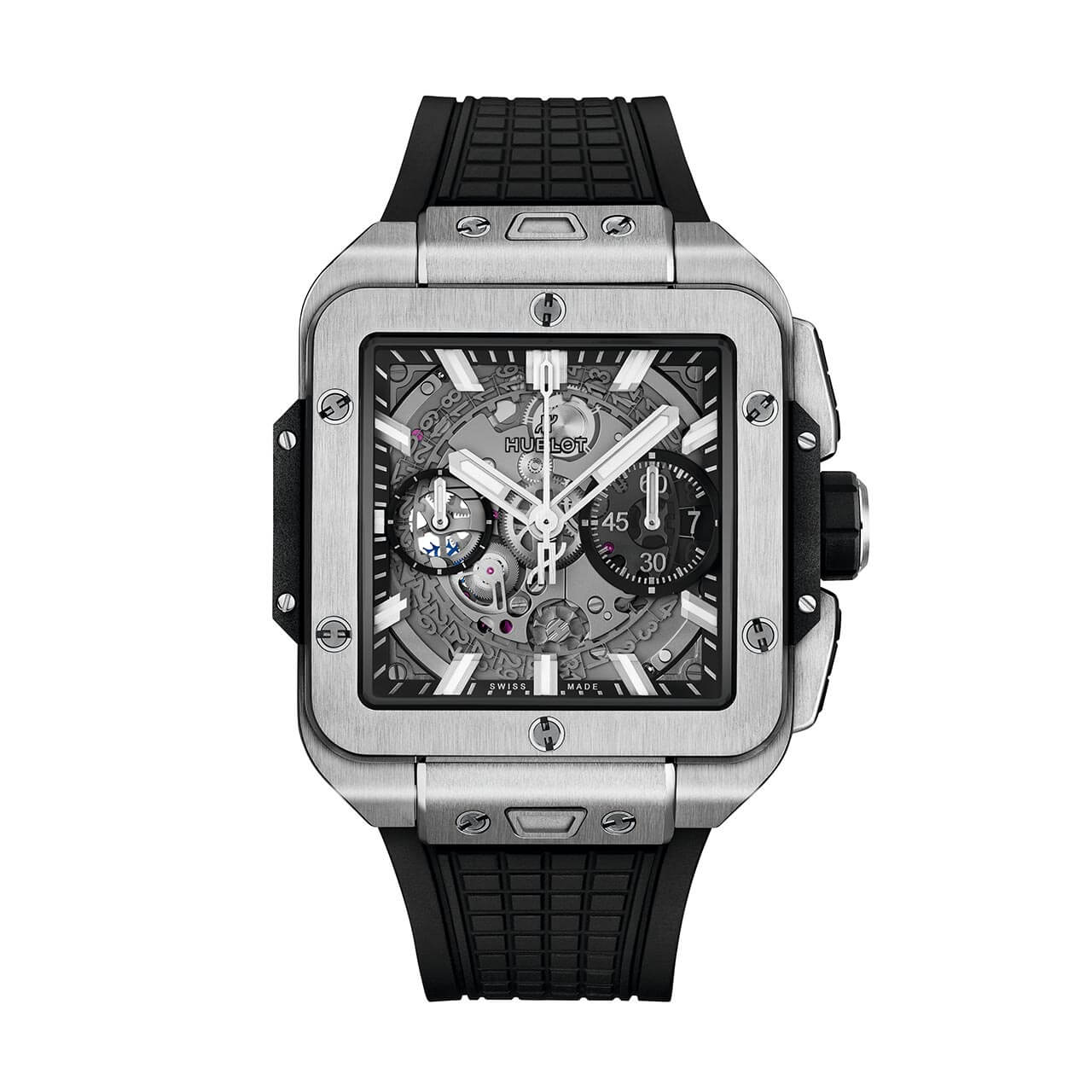 HUBLOT スクエア・バン ウニコ チタニウム 821.NX.0170.RX