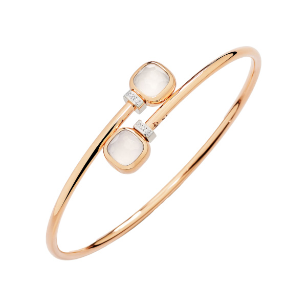 Pomellato 「ヌード ミニ」バングル PBC5020-O6WHR-DBQLT