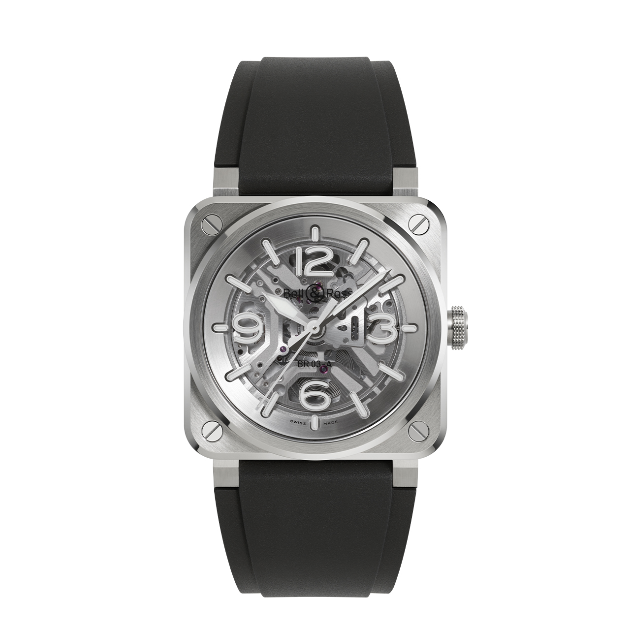 BR-03 スケルトン スチール BY Bell & Ross BR-03 スケルトン スチール バイ ベル＆ロス