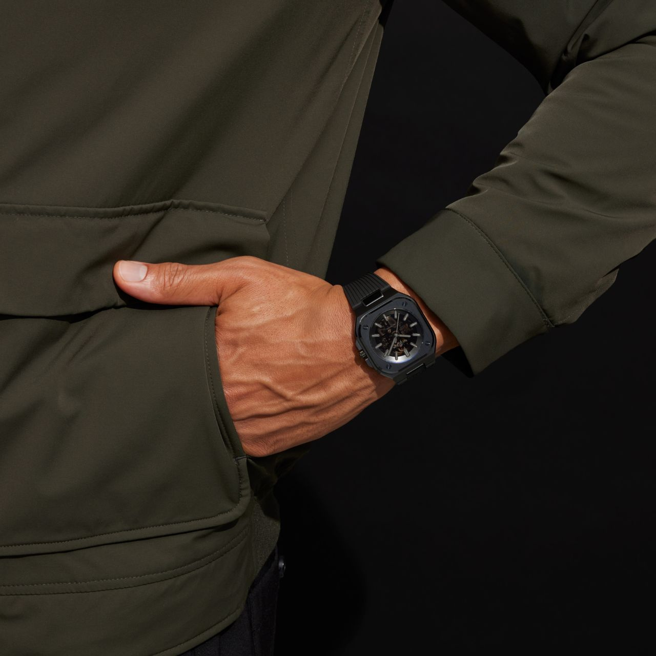 Bell & Ross BR-05 スケルトン ファントム セラミック BR05A-PH-SK-CE