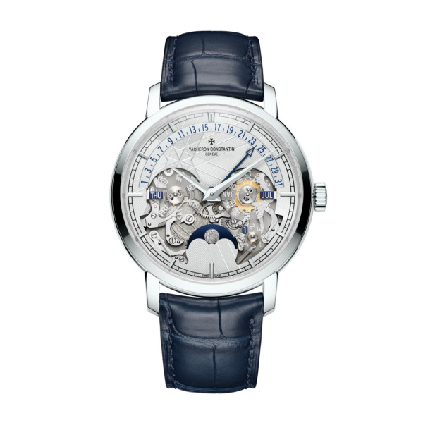 トラディショナル パーぺチュアルカレンダー・レトログラード・デイト・オープンフェイス BY VACHERON CONSTANTIN トラディショナル パーぺチュアルカレンダー・レトログラード・デイト・オープンフェイス ヴァシュロン・コンスタンタン