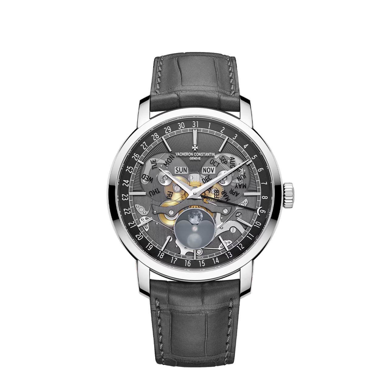 Vacheron Constantin 81040/000J-9055 Yellow gold Champagne