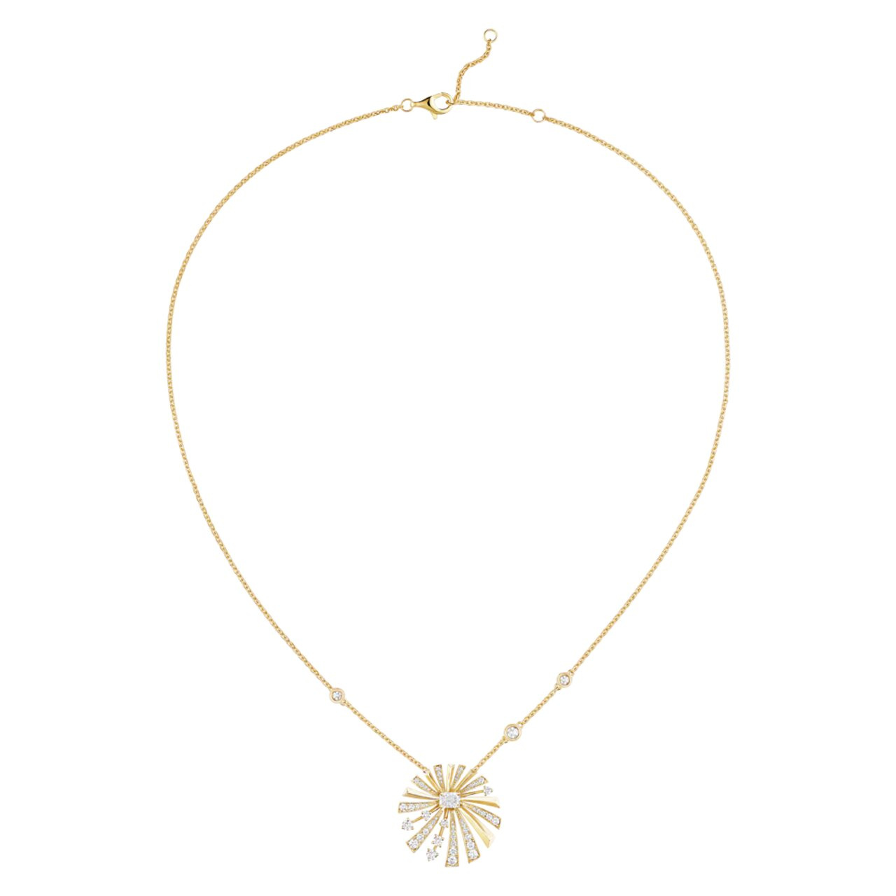 FRED ソレイユ ドール サンライズ　ネックレス 7J2025