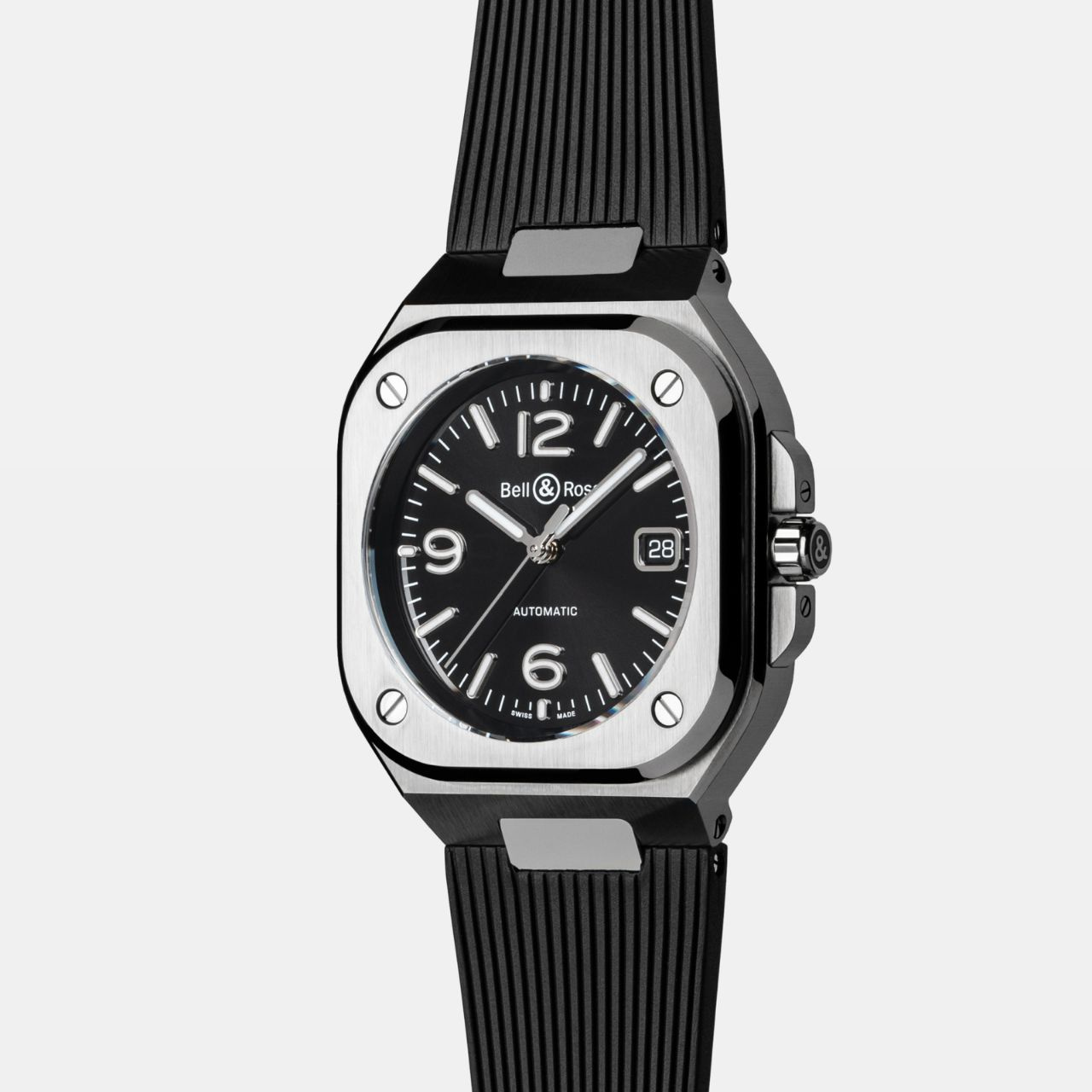 Bell & Ross BR 05 ブラックスティール BR05A-BL-ST/SRB