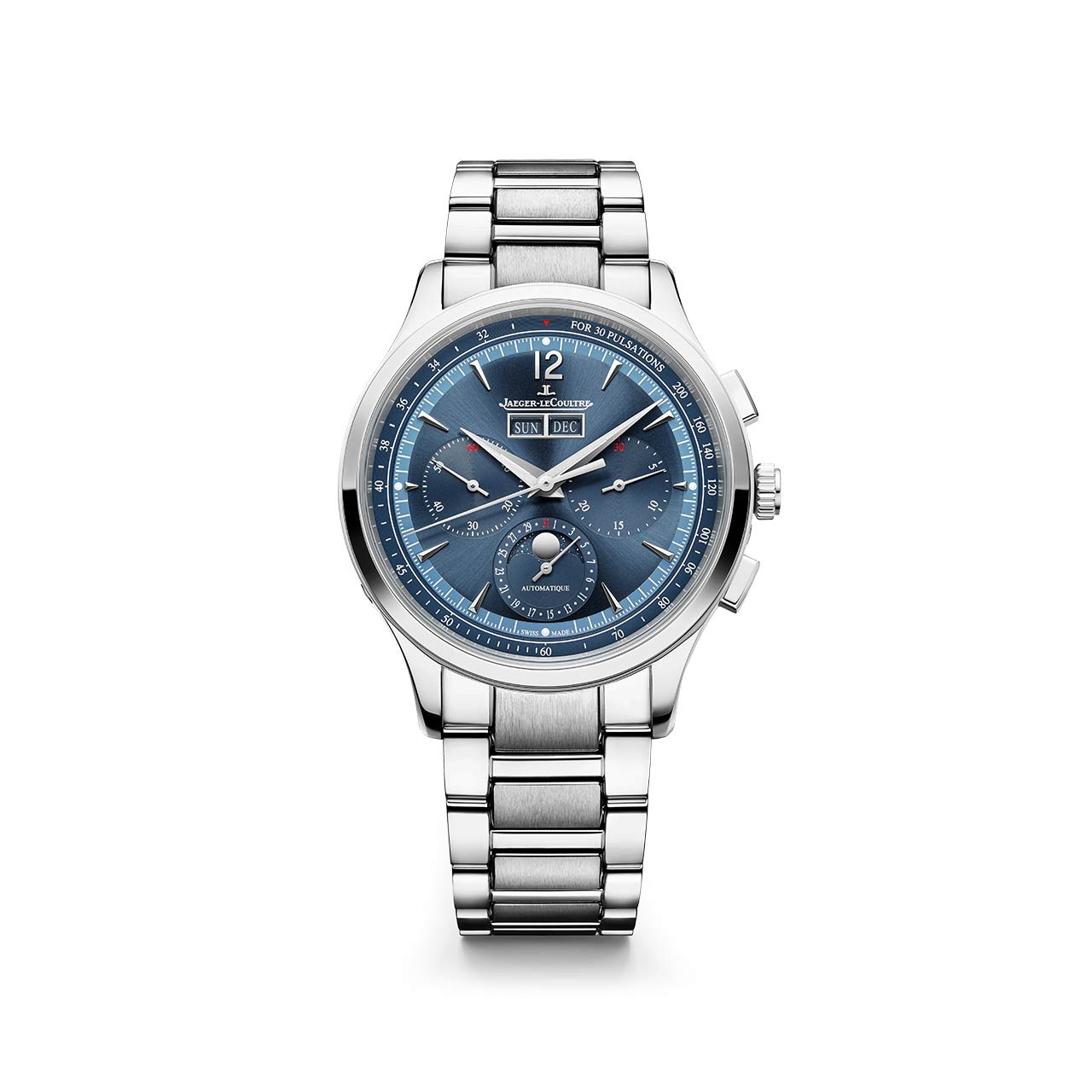 マスター・コントロール クロノグラフ・カレンダー Q4138180｜JAEGER-LECOULTRE - ジャガー・ルクルト｜ウォッチ｜神戸三宮  正規時計宝飾店カミネ｜神戸三宮 正規時計宝飾店カミネ