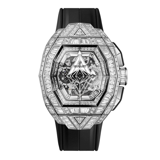 HUBLOT スピリット オブ ビッグ・バン サンブルー ハイジュエリー ホワイトゴールド 648.WX.9010.RX.9904.MXM24