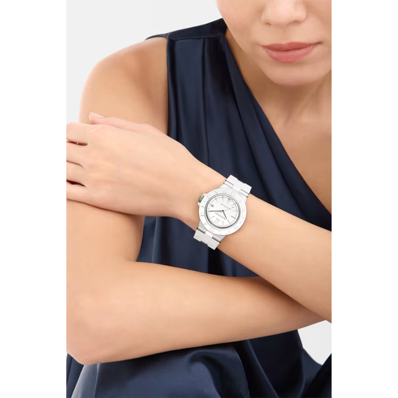 BVLGARI ブルガリ アルミニウム ウォッチ 104335
